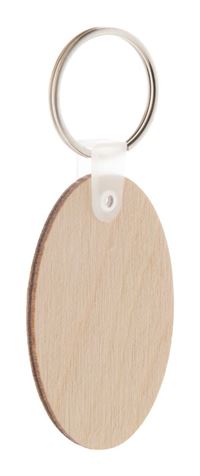 PORTACHIAVI IN LEGNO OVALE